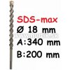 MAKITA Vrták SDS-max 18x340 MAKITA Vrták SDS-max 18x340