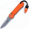 Ganzo Knife G7452P-OR-WS vreckový nôž do prírody 9 cm, Stonewash, oranžová, G10, píšťalka Ganzo Knife G7452P-OR-WS vreckový nôž do prírody 9 cm, Stonewash, oranžová, G10, píšťalka