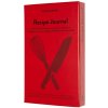 Moleskine Passion Recipe Journal A5 červený zápisník