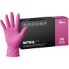 Espeon Nitrilové rukavice NITRIL IDEAL 100 ks, nepudrované, tmavo ružové, 3.5 g Veľkosť: XS Espeon Nitrilové rukavice NITRIL IDEAL 100 ks, nepudrované, tmavo ružové, 3.5 g Veľkosť: XS