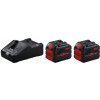 Bosch Štartovacia súprava 2x ProCORE18V 12.0Ah + GAL 18V-160 Bosch Štartovacia súprava 2x ProCORE18V 12.0Ah + GAL 18V-160