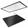 FABER HEAVEN DUAL LIGHT G/WH FLAT KL A90 + FABER FCH 64 BK KL FABER HEAVEN DUAL LIGHT G/WH FLAT KL A90 + FABER FCH 64 BK KL