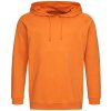 Stedman Ľahká bavlnená mikina s kapucňou - Oranžová | L Stedman Ľahká bavlnená mikina s kapucňou - Oranžová | L