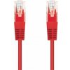 Kábel C-TECH patchcord Cat5e, UTP, červený, 5m CB-PP5-5R Kábel C-TECH patchcord Cat5e, UTP, červený, 5m CB-PP5-5R