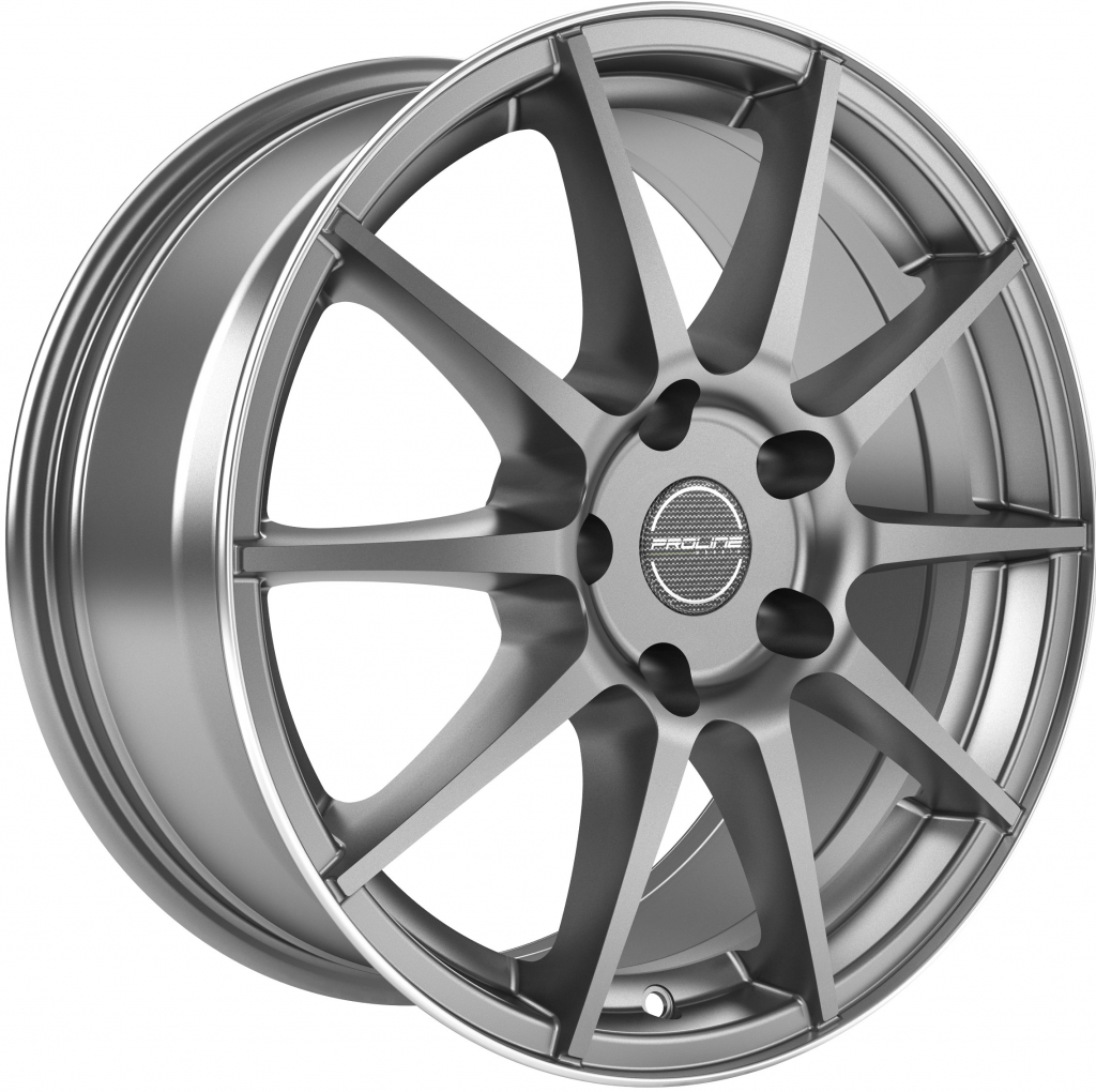 PROLINE UX100 8x18 5x112 ET40 grey rim polished