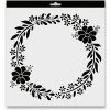 Aladine Plastová šablóna kvetinový veniec 28 x 28 cm