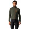Pánska cyklistická bunda Castelli GO, vojenská zelená veľkosť produktu M Pánska cyklistická bunda Castelli GO, vojenská zelená veľkosť produktu M