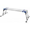 Hliníková pracovná plošina, teleskopická, dĺžka 152-261 cm - AHProfi Hliníková pracovná plošina, teleskopická, dĺžka 152-261 cm - AHProfi