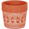 Dekorácia MagicHome, Kvetináč s mozaikou, terakota, cement, 13,8x13,8x12,5 cm Dekorácia MagicHome, Kvetináč s mozaikou, terakota, cement, 13,8x13,8x12,5 cm