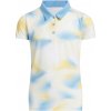 Adidas Allover Print Polo Shirt Semi Spark
