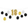 Balónová girlanda 18 narodeniny 260cm Balónová girlanda 18 narodeniny 260cm