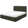 Wilsondo Manželská čalúnená posteľ s úložným priestorom Best 2 180x200 - zelená Wilsondo Manželská čalúnená posteľ s úložným priestorom Best 2 180x200 - zelená