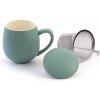 Hrnček so sitkom ZAARA matný zelený/petrol Hrnček so sitkom ZAARA matný zelený/petrol