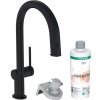 Hansgrohe Aqittura M91 - Drezová batéria s výsuvnou koncovkou a filtráciou, matná čierna - 76801670 Hansgrohe Aqittura M91 - Drezová batéria s výsuvnou koncovkou a filtráciou, matná čierna - 76801670