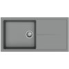 STRONG StrongSinks S3 Drez granit Labe 1000, rozmer 1000 x 500 mm, s odkvapávačom, šedý STRONG StrongSinks S3 Drez granit Labe 1000, rozmer 1000 x 500 mm, s odkvapávačom, šedý