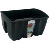 PlasticFuture Truhlík na zábradlie CROWL antracit 39,3cm PlasticFuture Truhlík na zábradlie CROWL antracit 39,3cm