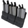 CONDOR MOLLE M4 open top triple mag pouch - čierny (MA44-002) CONDOR MOLLE M4 open top triple mag pouch - čierny (MA44-002)