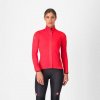 CASTELLI Cyklistická zateplená bunda - ALPHA 150 W - červená XL CASTELLI Cyklistická zateplená bunda - ALPHA 150 W - červená XL