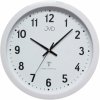 rádiom riadené plastové hodiny JVD RH652 biele rádiom riadené plastové hodiny JVD RH652 biele