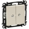 Legrand Slovensko, s.r.o. Valena Life - 752209 - Dvojitý striedavý prepínač (5B) s orientačným - Béžová Legrand Slovensko, s.r.o. Valena Life - 752209 - Dvojitý striedavý prepínač (5B) s orientačným - Béžová