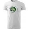 Ryba s prútom - Tričko extra veľké (5-8XL) - 5XL ( Biela ) Ryba s prútom - Tričko extra veľké (5-8XL) - 5XL ( Biela )