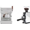Ascaso Steel DUO PID PLUS, Inox&Wood + Eureka Mignon Libra 65 All Purpose, CR white Ascaso Steel DUO PID PLUS, Inox&Wood + Eureka Mignon Libra 65 All Purpose, CR white