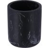 TENDANCE Kúpeľňový pohár Everist Black Marble čierna 250 ml