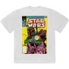 Star Wars tričko Boba Fett Comic Cover Biela XL Star Wars tričko Boba Fett Comic Cover Biela XL