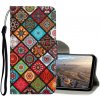 Peňaženkové kožené puzdro na Honor 9X Lite - Ethnic Style Peňaženkové kožené puzdro na Honor 9X Lite - Ethnic Style