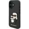 Obal Karl Lagerfeld PU Saffiano Karl and Choupette Apple iPhone 16 Plus KLHCP16MSANKCPK Black Obal Karl Lagerfeld PU Saffiano Karl and Choupette Apple iPhone 16 Plus KLHCP16MSANKCPK Black