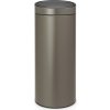 Odpadkový kôš Touch Bin New 30 l platina Odpadkový kôš Touch Bin New 30 l platina