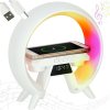 LED lampa s bezdrôtovým nabíjaním, rádiom a budíkom – RGB LED lampa s bezdrôtovým nabíjaním, rádiom a budíkom – RGB