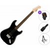 Fender Squier Sonic Stratocaster HT H LRL SET Black Elektrická gitara Fender Squier Sonic Stratocaster HT H LRL SET Black Elektrická gitara