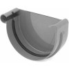 Covernit Plastové čelo žľabu PVC 100 mm antracit l'avé Covernit Plastové čelo žľabu PVC 100 mm antracit l'avé
