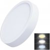 Solight LED mini panel CCT, prisadený, 24W, 1800lm, 3000K, 4000K, 6000K, okrúhly (WD174) Solight LED mini panel CCT, prisadený, 24W, 1800lm, 3000K, 4000K, 6000K, okrúhly (WD174)