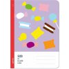 OPTYS Školský zošit 523 bezdrevný, linka 12 mm, cukríky OPTYS Školský zošit 523 bezdrevný, linka 12 mm, cukríky