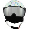 Detská lyžiarska prilba Blizzard Flash Visor junior ski helmet Veľkosť helmy: 52-56 cm / Farba: biela Detská lyžiarska prilba Blizzard Flash Visor junior ski helmet Veľkosť helmy: 52-56 cm / Farba: biela