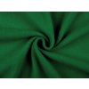 Pro Háčkování Látka polar fleece zelená tmavá Pro Háčkování Látka polar fleece zelená tmavá