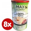 Sokol Falco MAX deluxe 3/4 kurčaťa so zverinou 8 x 1200 g