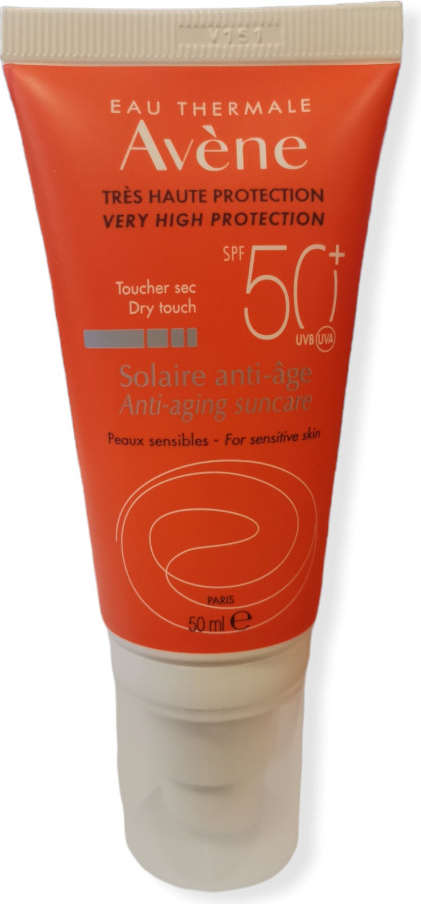 Avène Anti-Aging Sun Care opaľovací krém proti vráskam na citlivú pleť SPF50 50 ml
