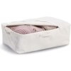Zeller Present Úložný textilný box so zipsom na uloženie textilu CREAM, 60 × 39 × 18 cm Zeller Present Úložný textilný box so zipsom na uloženie textilu CREAM, 60 × 39 × 18 cm