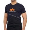 Alpha Industries Basic T RUBBER tričko pánske black Farba: čierna, Veľkosť: S Alpha Industries Basic T RUBBER tričko pánske black Farba: čierna, Veľkosť: S