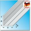 Alfer aluminium ALU profil - L - 7,5 x 7,5 x 1000mm Alfer aluminium ALU profil - L - 7,5 x 7,5 x 1000mm