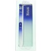 Bohemia Crystal darčeková sada sklenených pilníkov Swarovski 90 mm, 140 mm a na päty modrá