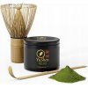 Súprava: Bambusová metlička Chasen, lyžička Chashaku, tradičný Matcha 30g Súprava: Bambusová metlička Chasen, lyžička Chashaku, tradičný Matcha 30g