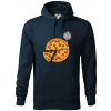 Pizza DJ - Mikina pánska Cape s kapucňou - L ( Tmavomodrá (takmer čierna) ) Pizza DJ - Mikina pánska Cape s kapucňou - L ( Tmavomodrá (takmer čierna) )
