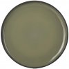 Dezertný tanier CARACTERE 21 cm, farba khaki, REVOL Dezertný tanier CARACTERE 21 cm, farba khaki, REVOL