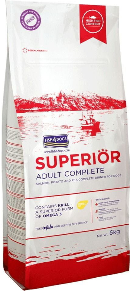 Fish4Dogs Superior Adult Complete Losos Mini 1,5 kg