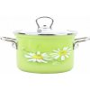 Hrniec BELIS DAISY 24cm 6,1l so sklenenou pokrievkou - VÝPREDAJ Hrniec BELIS DAISY 24cm 6,1l so sklenenou pokrievkou - VÝPREDAJ