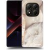 Picasee silikónový čierny obal pre Xiaomi Poco X7 - Cream marble Picasee silikónový čierny obal pre Xiaomi Poco X7 - Cream marble